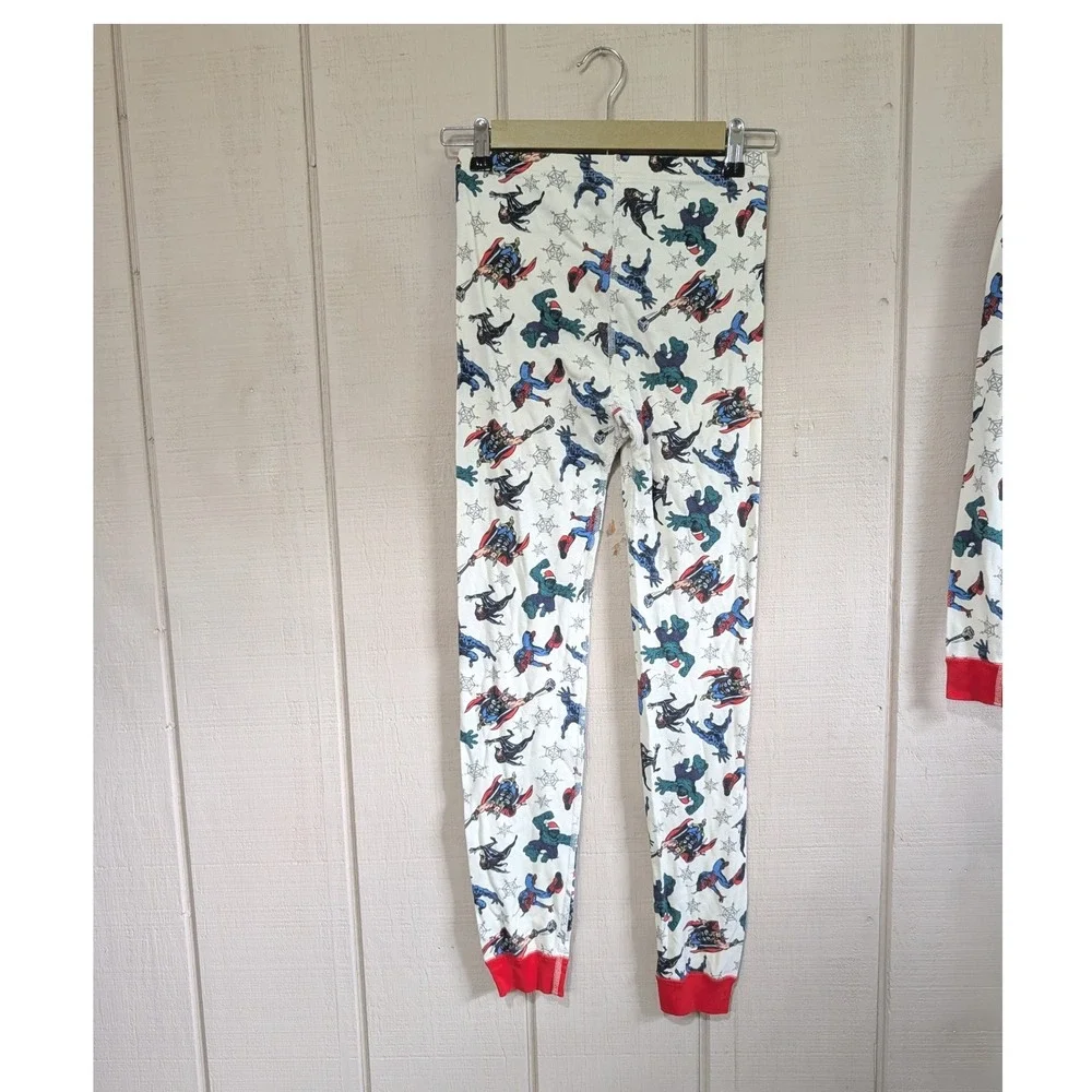 Hanna Andersson Marvel Avengers Pajamas Kids 12 Organic Cotton Holiday 80060 GW